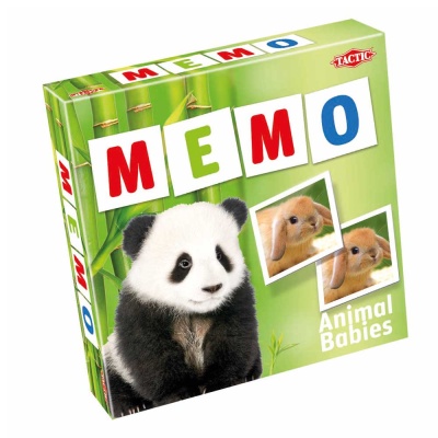 Настольная игра Мемо Зверята 2 Tactic 52676